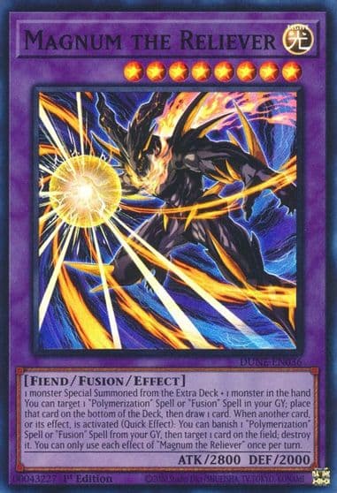 Magnum the Reliever Duelist Nexus Yu-Gi-Oh! card