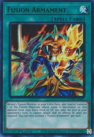 Fusion Armament Duelist Nexus Yu-Gi-Oh! card