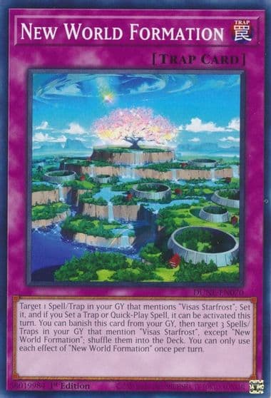New World Formation Duelist Nexus Yu-Gi-Oh! card