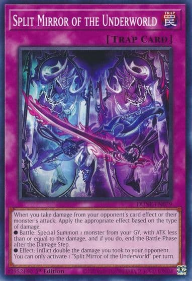 Split Mirror of the Underworld Duelist Nexus Yu-Gi-Oh! card