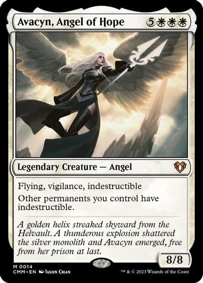 Avacyn Angel of Hope Commander Masters Magic card