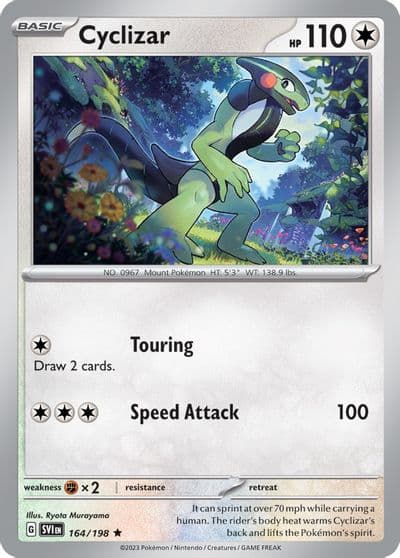 Cyclizar Deck Exclusives Pokemon card
