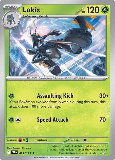 Lokix Deck Exclusives Pokemon card