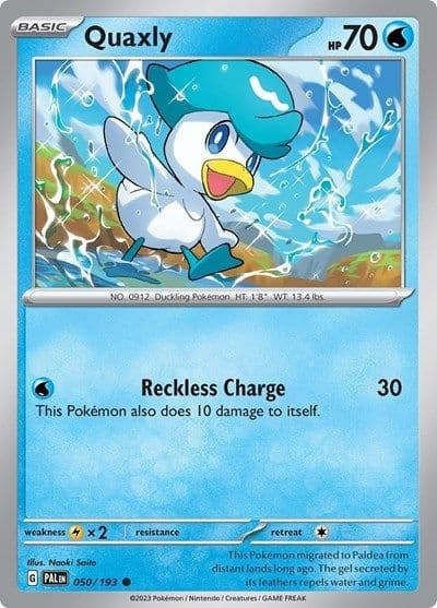 Quaxly (Summer 2023 Collector Chest) Miscellaneous Cards & Products Pokemon card