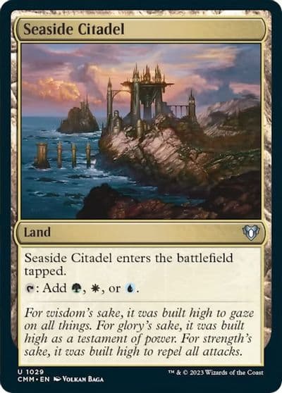 Seaside Citadel Commander Masters Magic card