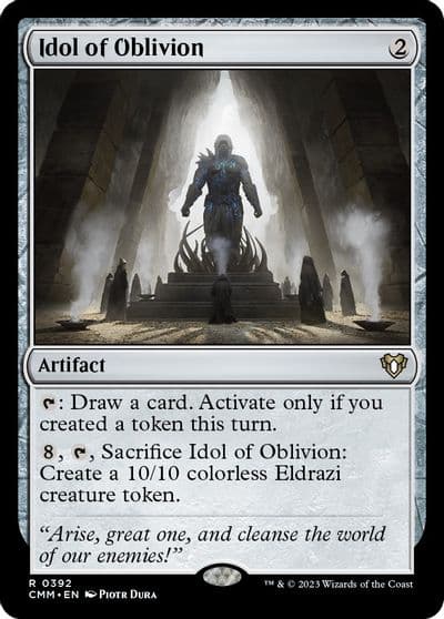 Idol of Oblivion Commander Masters Magic card