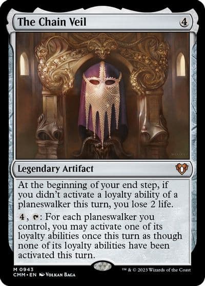 The Chain Veil Commander Masters Magic card