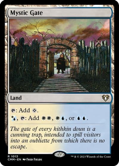 Mystic Gate Commander Masters Magic card