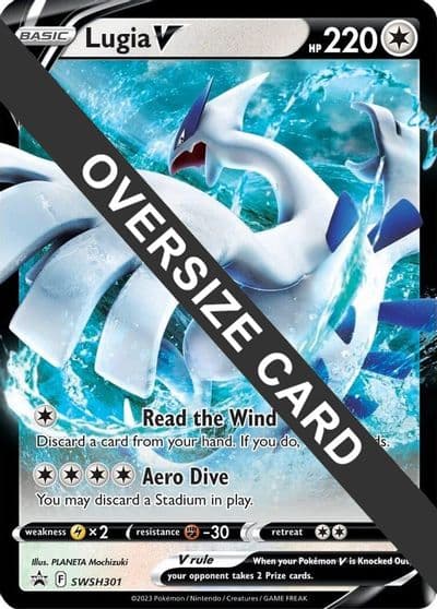 Lugia V - SWSH301 Jumbo Cards Pokemon card