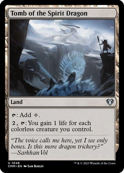 Tomb of the Spirit Dragon Commander Masters Magic card