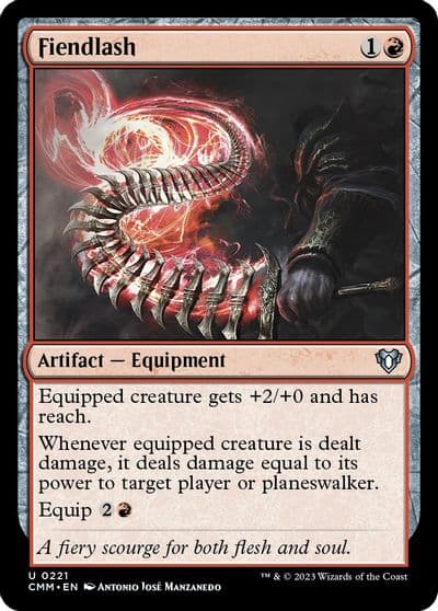 Fiendlash Commander Masters Magic card