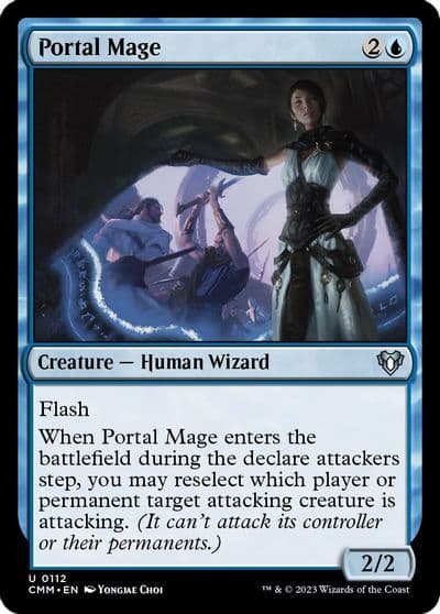 Portal Mage Commander Masters Magic card