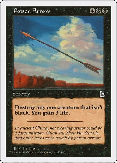Poison Arrow Portal Three Kingdoms Magic card