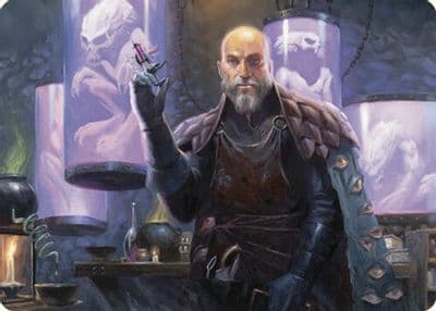 Endrek Sahr Master Breeder Art Card Art Series: Commander Masters Magic card