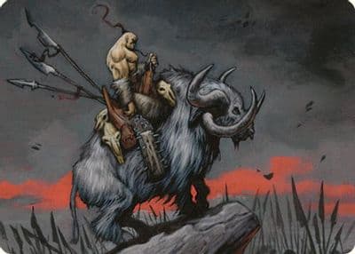 Godo Bandit Warlord Art Card Art Series: Commander Masters Magic card