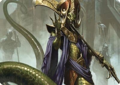 Sidisi Brood Tyrant Art Card Art Series: Commander Masters Magic card