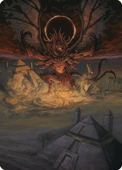 Dread Return Art Card Art Series: Commander Masters Magic card