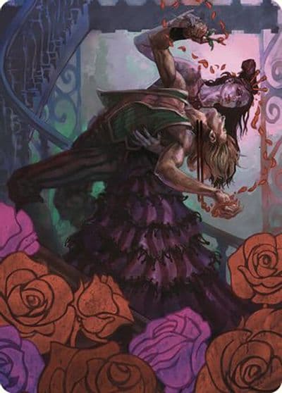 Exsanguinate Art Card 2 Art Series: Commander Masters Magic card