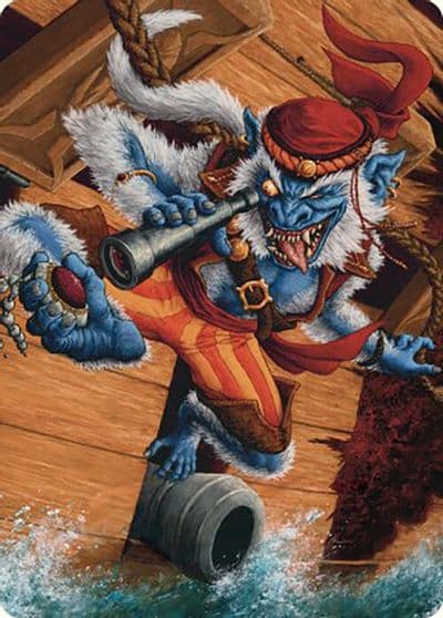 Treasure Nabber Art Card Art Series: Commander Masters Magic card
