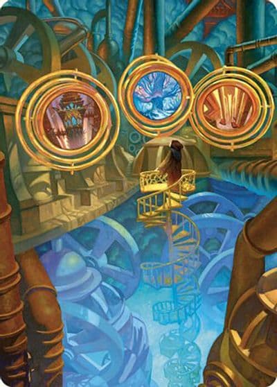 Extraplanar Lens Art Card Art Series: Commander Masters Magic card