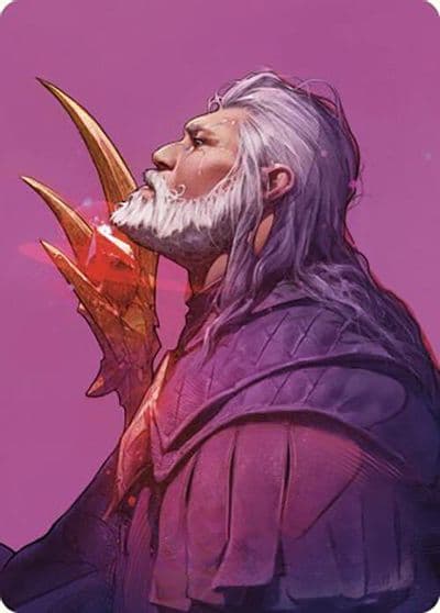 Urza Lord High Artificer Art Card Art Series: Commander Masters Magic card