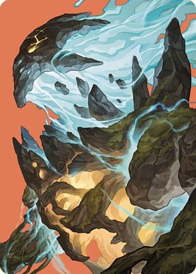 Maelstrom Wanderer Art Card Art Series: Commander Masters Magic card