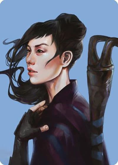 Yuriko the Tigers Shadow Art Card Art Series: Commander Masters Magic card