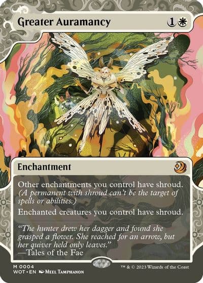 Greater Auramancy Wilds of Eldraine: Enchanting Tales Magic card