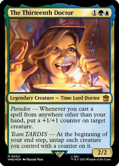 The Thirteenth Doctor Universes Beyond: Doctor Who Magic card