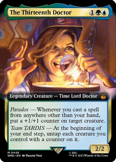The Thirteenth Doctor Extended Art Universes Beyond: Doctor Who Magic card
