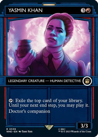 Yasmin Khan Showcase Universes Beyond: Doctor Who Magic card