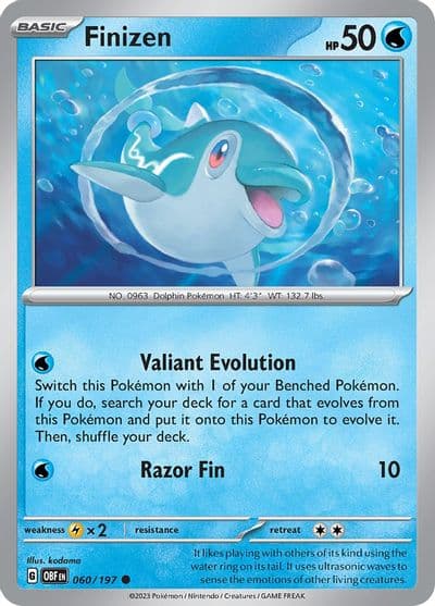 Finizen 60/197 SV03: Obsidian Flames Pokemon card