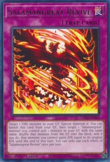 Salamangreat Revive Legendary Duelists: Soulburning Volcano Yu-Gi-Oh! card