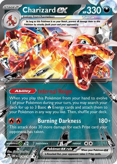 Charizard ex SV03: Obsidian Flames Pokemon card