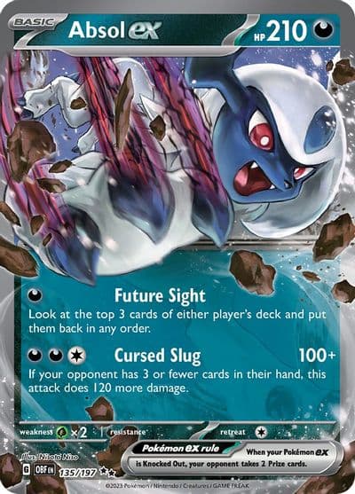 Absol ex SV03: Obsidian Flames Pokemon card