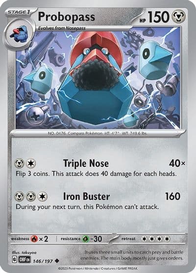 Probopass SV03: Obsidian Flames Pokemon card