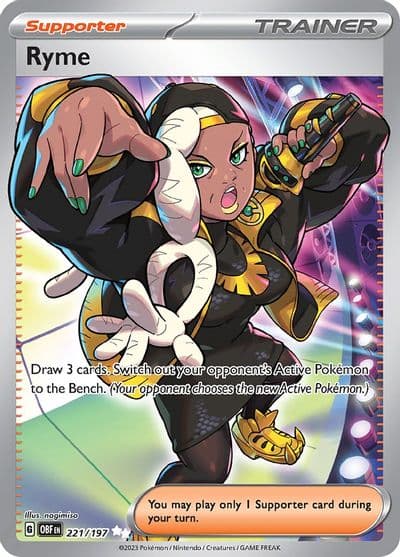 Ryme SV03: Obsidian Flames Pokemon card