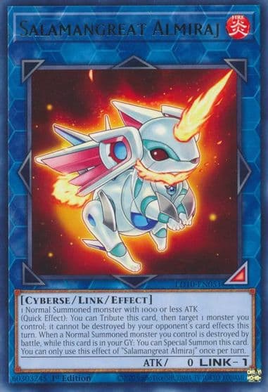 Salamangreat Almiraj Legendary Duelists: Soulburning Volcano Yu-Gi-Oh! card