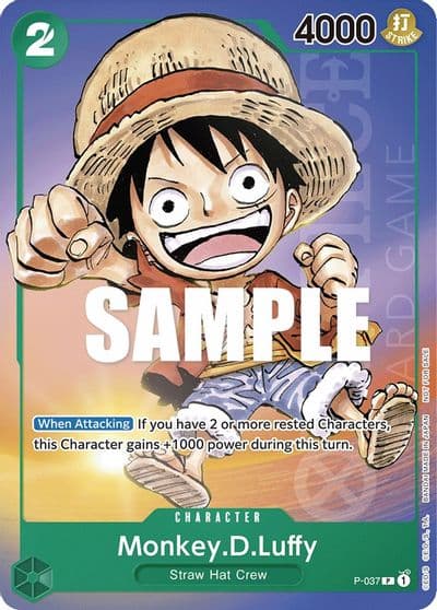 MonkeyDLuffy Gen Con 2023 One Piece Promotion Cards One Piece card