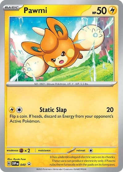 Pawmi - 040 SV: Scarlet & Violet Promo Cards Pokemon card