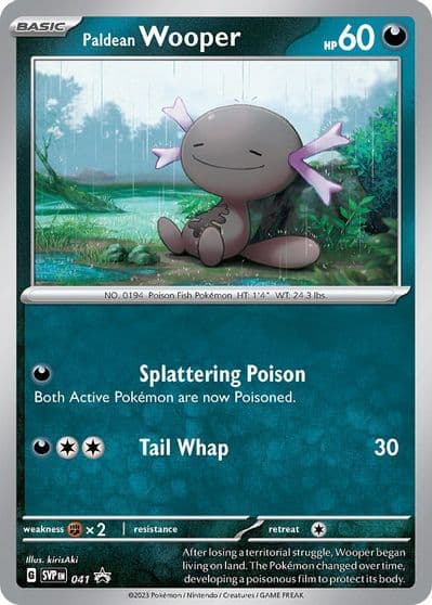 Paldean Wooper - 041 SV: Scarlet & Violet Promo Cards Pokemon card