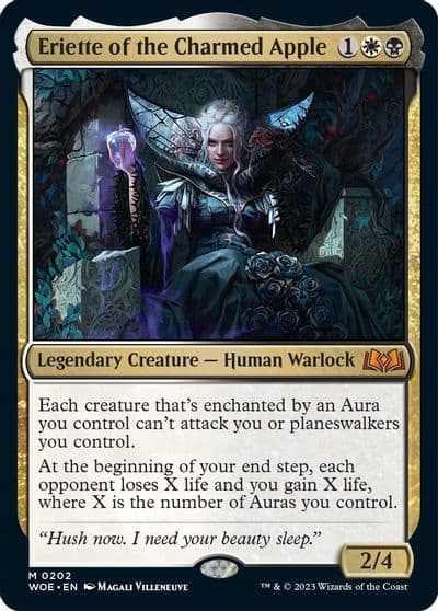 Eriette of the Charmed Apple Wilds of Eldraine Magic card