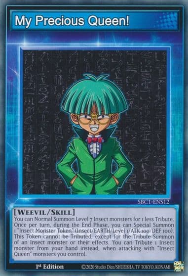 My Precious Queen Speed Duel: Streets of Battle City Yu-Gi-Oh! card