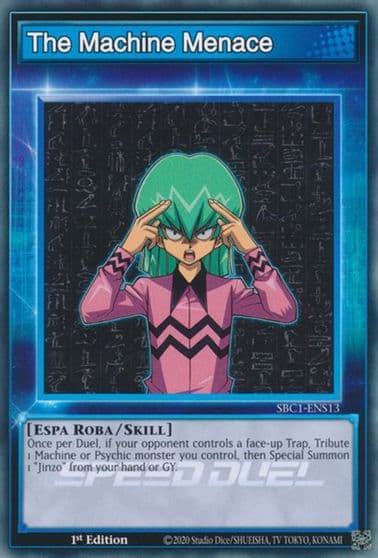 The Machine Menace Speed Duel: Streets of Battle City Yu-Gi-Oh! card