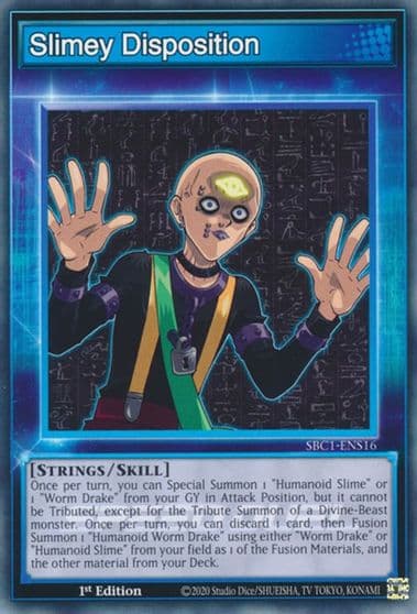 Slimey Disposition Speed Duel: Streets of Battle City Yu-Gi-Oh! card