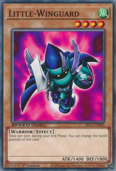 Little Winguard Speed Duel: Streets of Battle City Yu-Gi-Oh! card
