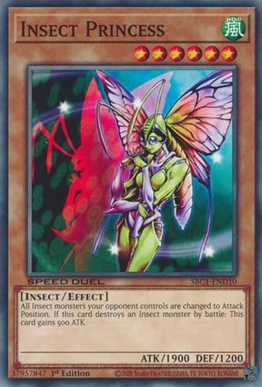 Insect Princess Speed Duel: Streets of Battle City Yu-Gi-Oh! card