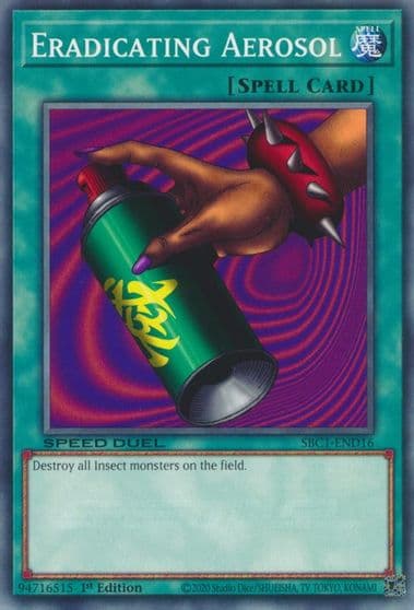 Eradicating Aerosol Speed Duel: Streets of Battle City Yu-Gi-Oh! card