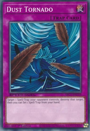 Dust Tornado Speed Duel: Streets of Battle City Yu-Gi-Oh! card