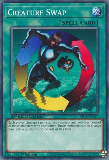 Creature Swap Speed Duel: Streets of Battle City Yu-Gi-Oh! card